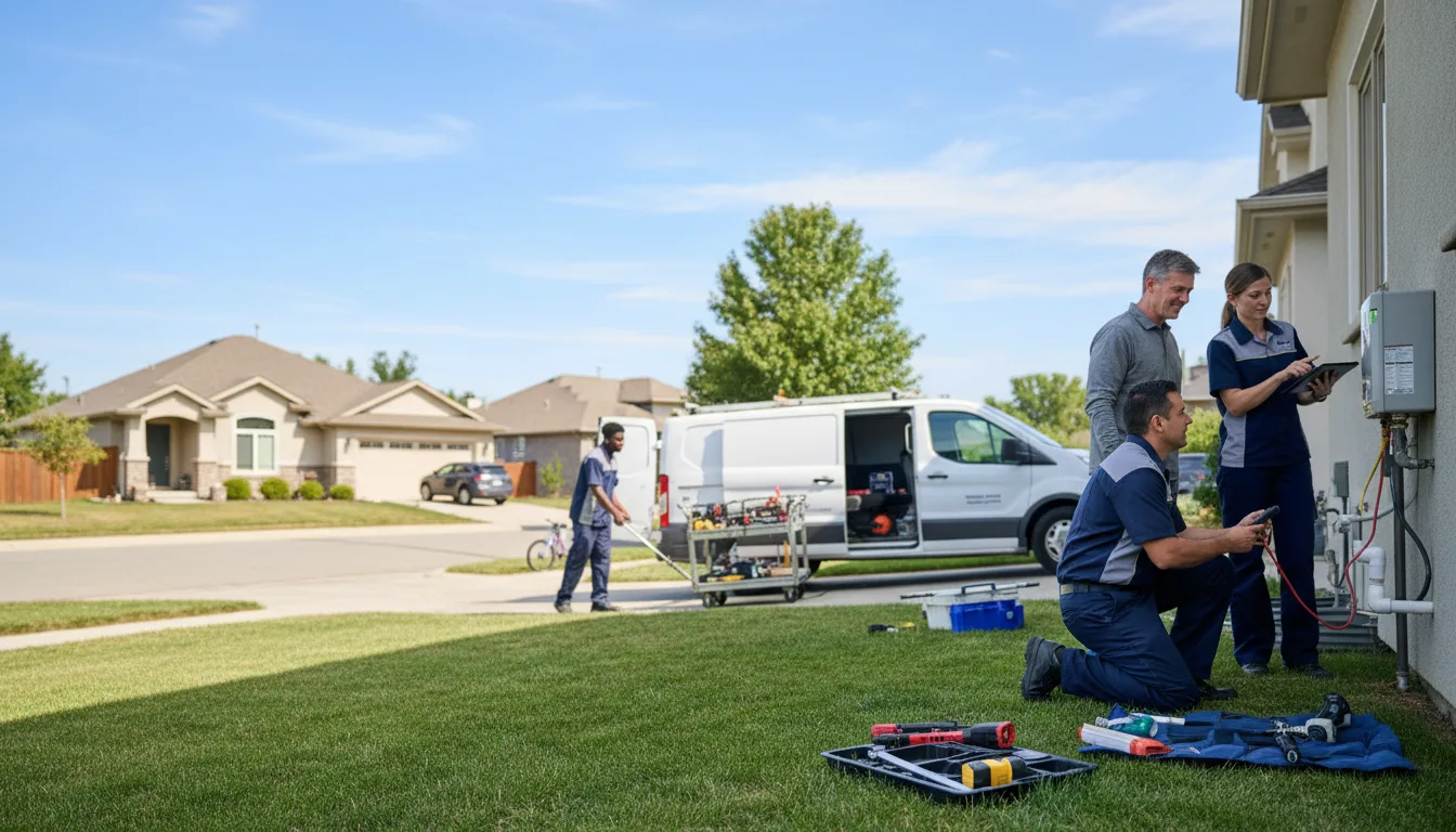 Tankless water heater service in Middleton, MA